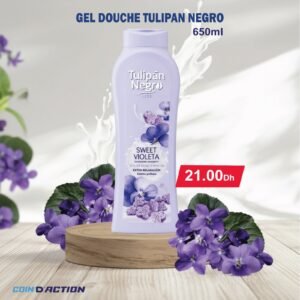 Gel douche Tulipan Negro 650ml